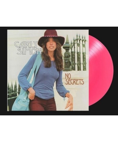 Carly Simon No Secrets (Limited Pink Edition) Vinyl Record $13.50 Vinyl