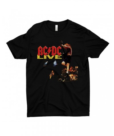 AC/DC T-Shirt | Live On Stage Design Distressed Shirt $9.98 Shirts