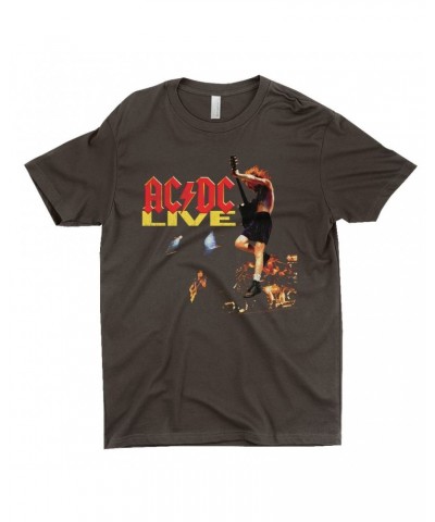 AC/DC T-Shirt | Live On Stage Design Distressed Shirt $9.98 Shirts