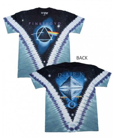 Pink Floyd T Shirt | Pink Floyd Pyramid VDYE T-Shirt $9.86 Shirts