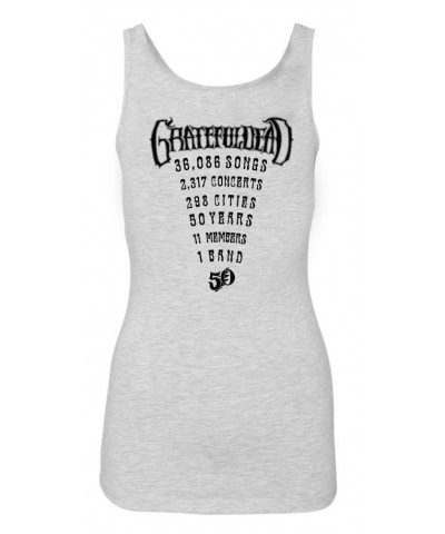 Grateful Dead Women's 50th Concert Tank (Grey) $6.66 Shirts