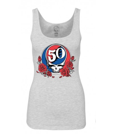 Grateful Dead Women's 50th Concert Tank (Grey) $6.66 Shirts