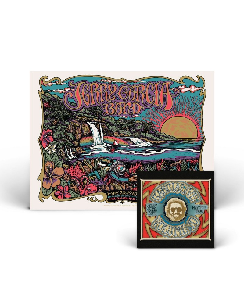 Jerry Garcia Band: GarciaLive Volume 10: CD & Poster Bundle $22.54 CD