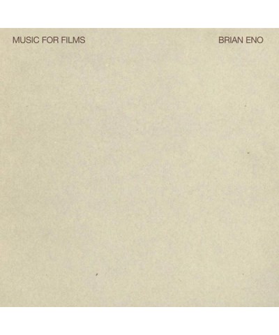 Brian Eno MUSIC FOR FILMS Vinyl Record $9.36 Vinyl