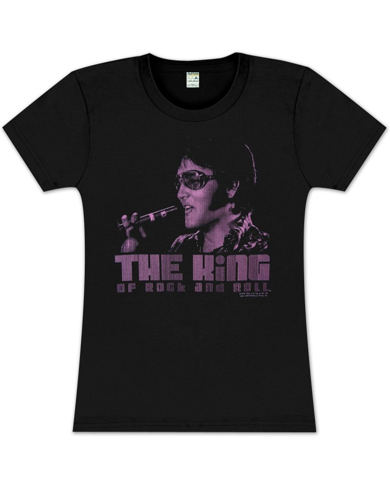 Elvis Presley The King Ladies T-shirt $9.24 Shirts