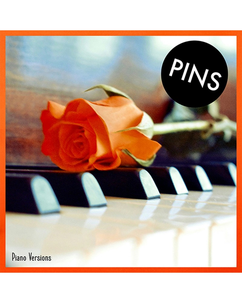 PINS Piano Versions' Vinyl LP Orange Splatter Vinyl Record $6.31 Vinyl