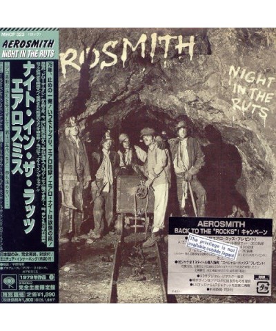 Aerosmith NIGHT IN RUTS CD $7.80 CD