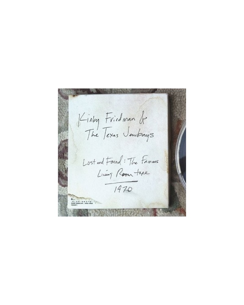 Kinky Friedman LOST & FOUND: FAMOUS LIVING ROOM TAPE CD $7.20 CD