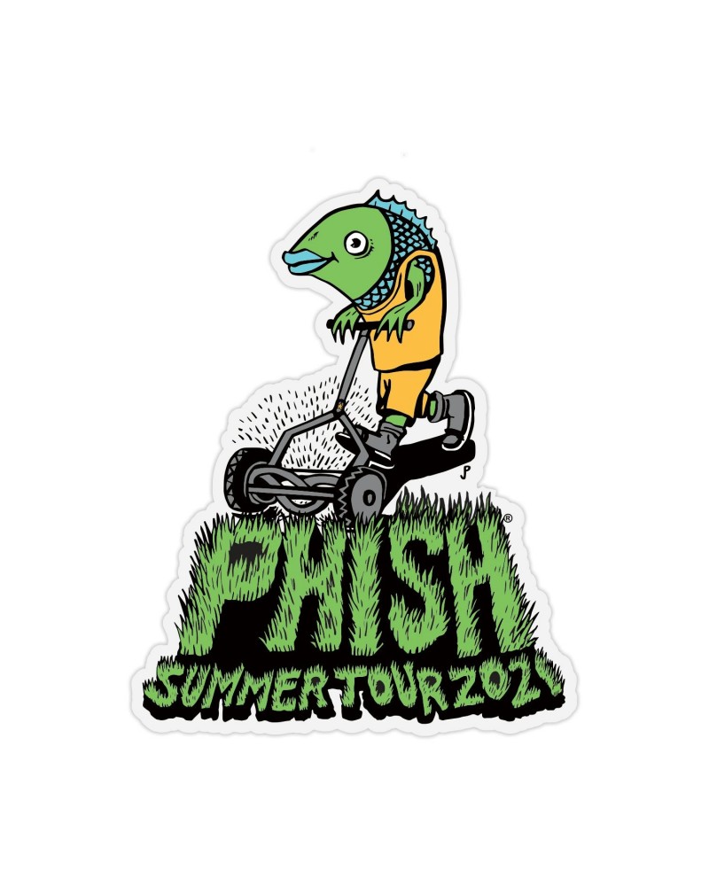 Phish Lawn Boy Pollock Summer 2021 Sticker $2.00 Accessories