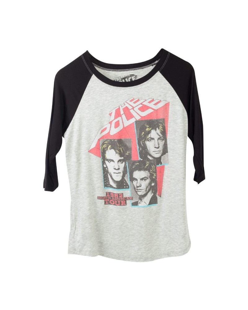 The Police Women's '82 Tour Raglan $9.22 Shirts