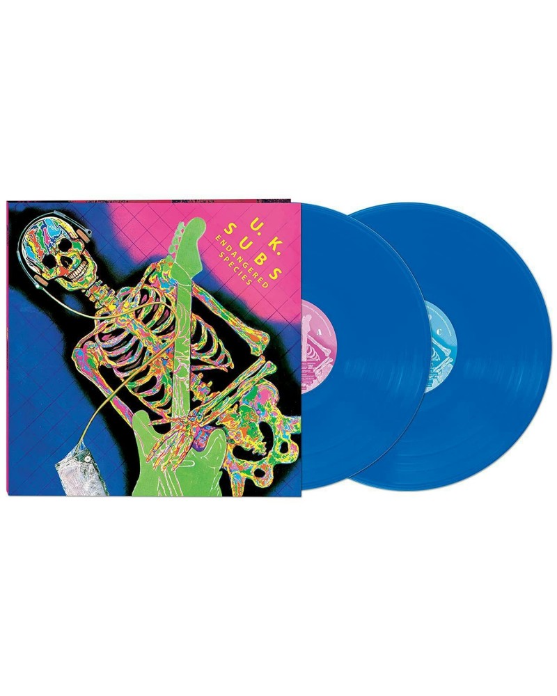 U.K. Subs Endangered Species (Translucent Blue/2LP) Vinyl Record $11.70 Vinyl