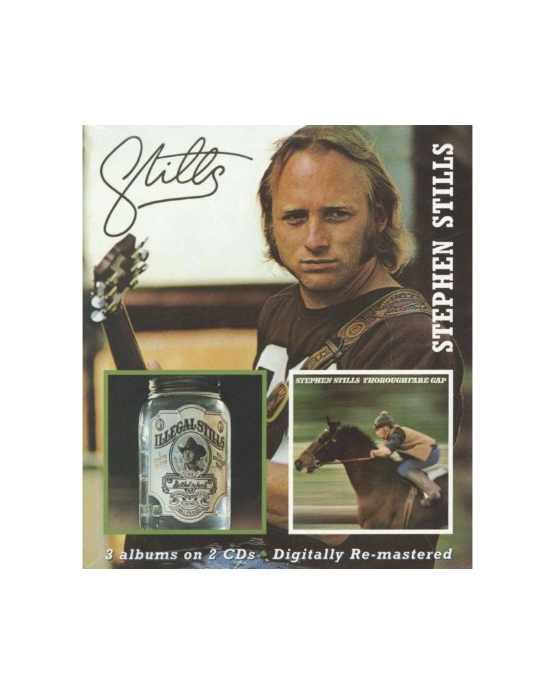 Stephen Stills CD - Stills / Illegal Stills / Thoroughfare Gap $14.02 CD