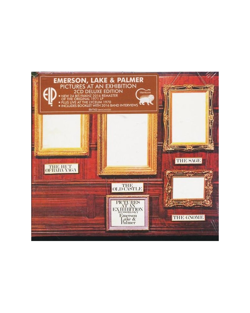 Emerson Lake & Palmer PICTURES AT AN EXHIBITION CD $7.68 CD