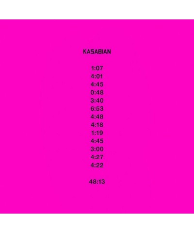 Kasabian 48:13 Vinyl Record $9.72 Vinyl