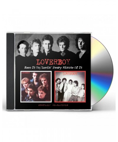 Loverboy KEEP IT UP / LOVIN EVERY MINUTE OF IT (REMASTERED) CD $6.90 CD