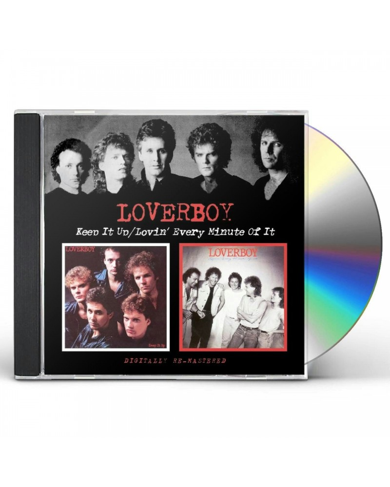 Loverboy KEEP IT UP / LOVIN EVERY MINUTE OF IT (REMASTERED) CD $6.90 CD