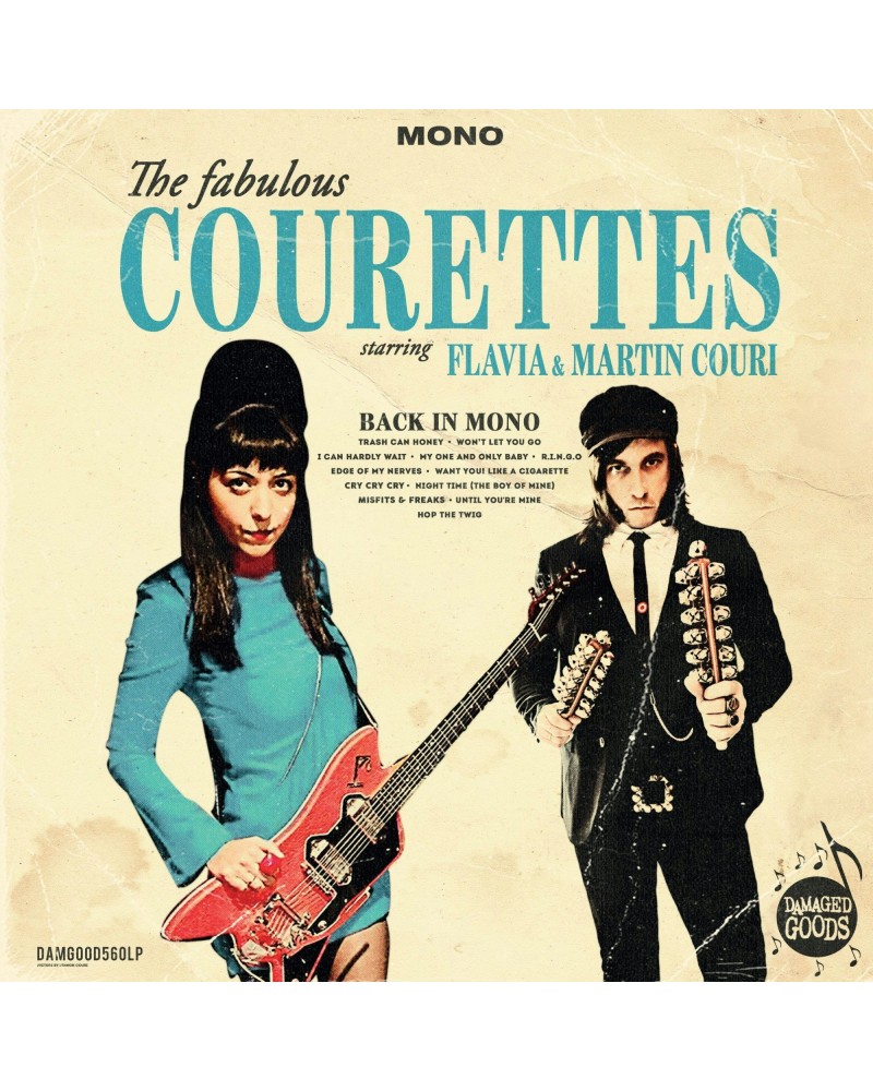 The Courettes Back In Mono Vinyl Record $10.78 Vinyl