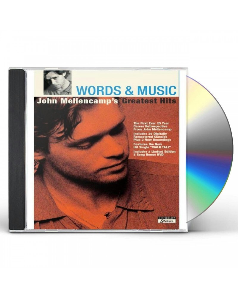 John Mellencamp WORDS & MUSIC: JOHN MELLENCAMP'S GREATEST HITS CD $8.69 CD