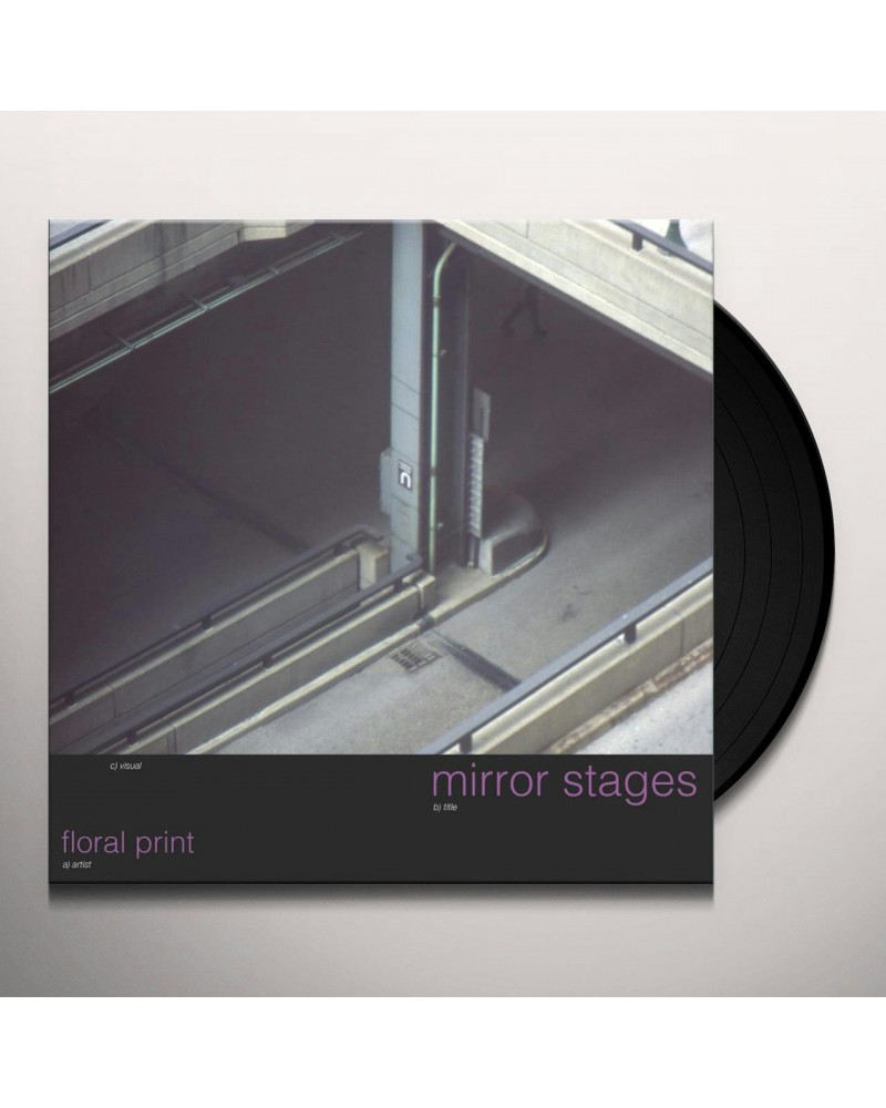 Floral Print mirror stages Vinyl Record $6.29 Vinyl