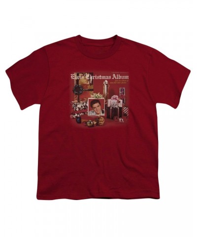 Elvis Presley Youth Tee | CHRISTMAS ALBUM Youth T Shirt $6.75 Kids