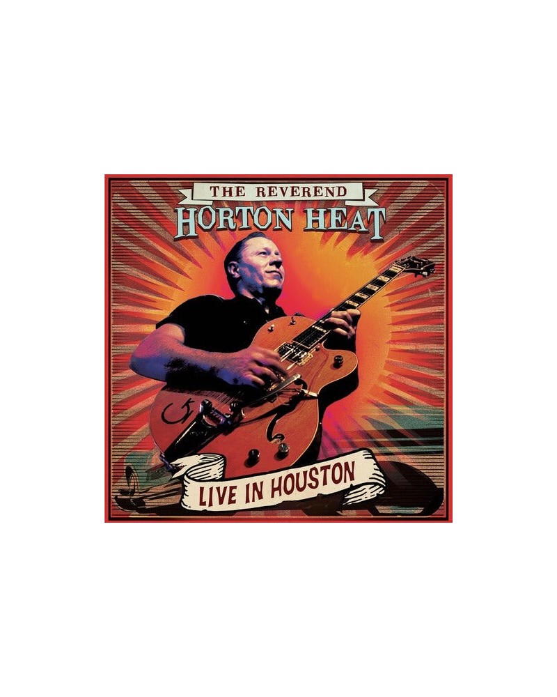 The Reverend Horton Heat LIVE IN HOUSTON - RED MARBLE Vinyl Record $9.12 Vinyl