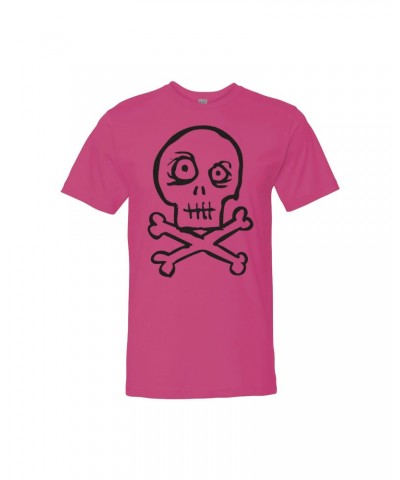 Kepi Ghoulie Classic Skull - Black on Pink - T-shirt $8.50 Shirts