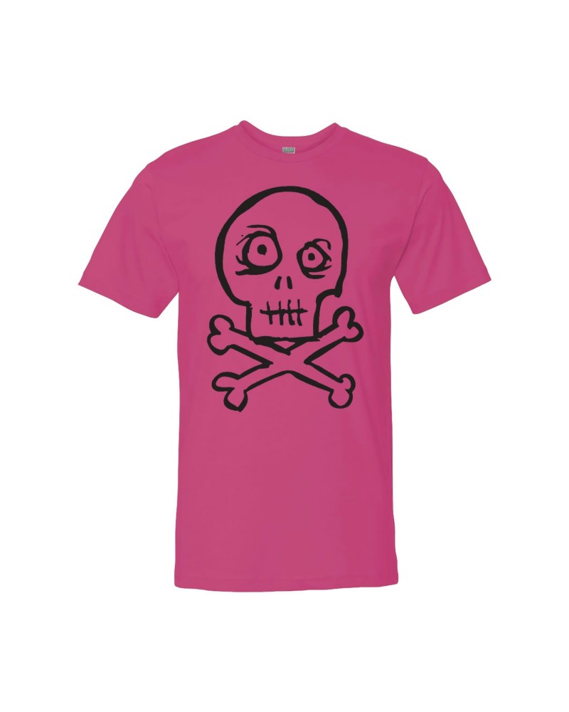 Kepi Ghoulie Classic Skull - Black on Pink - T-shirt $8.50 Shirts