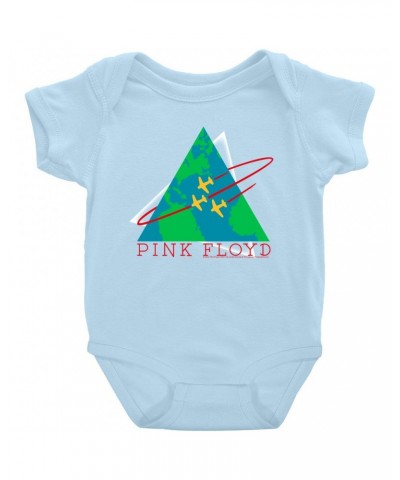 Pink Floyd Baby Short Sleeve Bodysuit | Learning To Fly Concert Logo Bodysuit $8.58 Kids