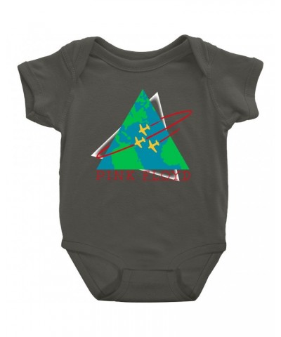 Pink Floyd Baby Short Sleeve Bodysuit | Learning To Fly Concert Logo Bodysuit $8.58 Kids