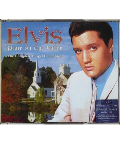 Elvis Presley PEACE IN THE VALLEY: COMPLETE GOSPEL RECORDINGS CD $8.38 CD