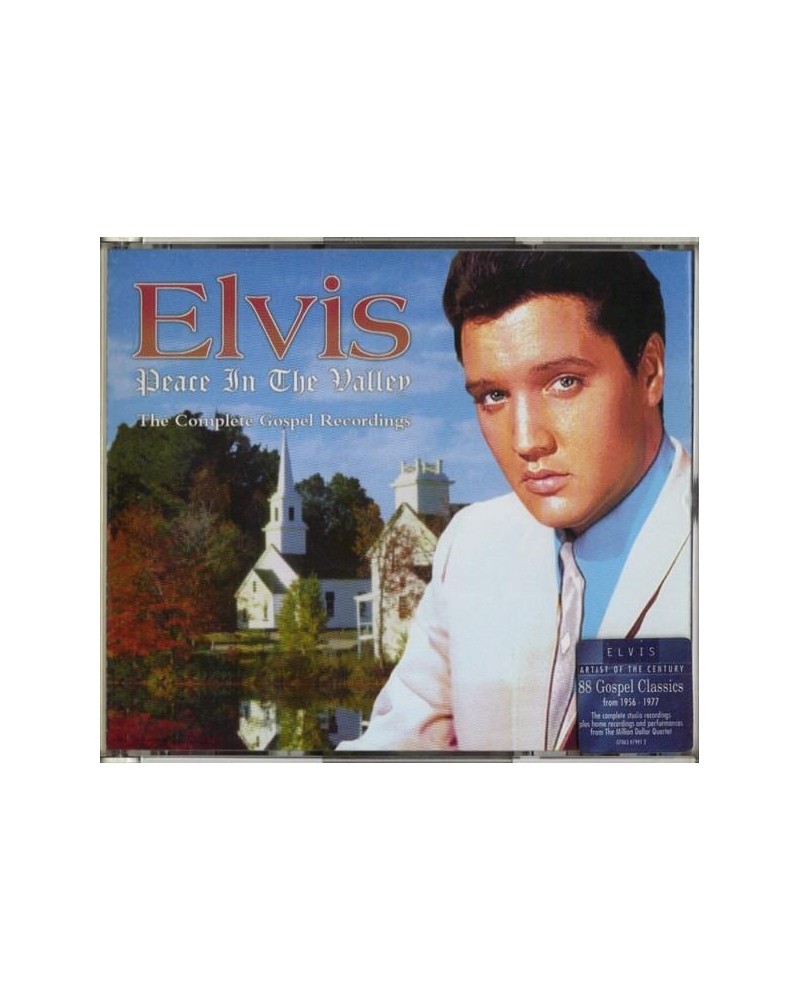 Elvis Presley PEACE IN THE VALLEY: COMPLETE GOSPEL RECORDINGS CD $8.38 CD