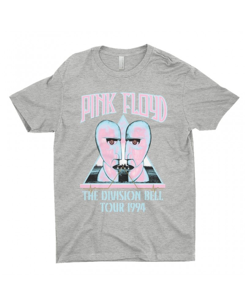 Pink Floyd T-Shirt | Colorful Division Bell 1994 Tour Design Shirt $8.73 Shirts