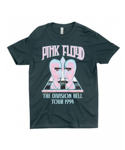 Pink Floyd T-Shirt | Colorful Division Bell 1994 Tour Design Shirt $8.73 Shirts