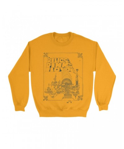 Pink Floyd Bright Colored Sweatshirt | Relics Retro Album Image Sweatshirt $17.48 Sweatshirts