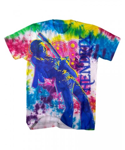 Jimi Hendrix T-Shirt | Electric Tie Dye Shirt $13.32 Shirts