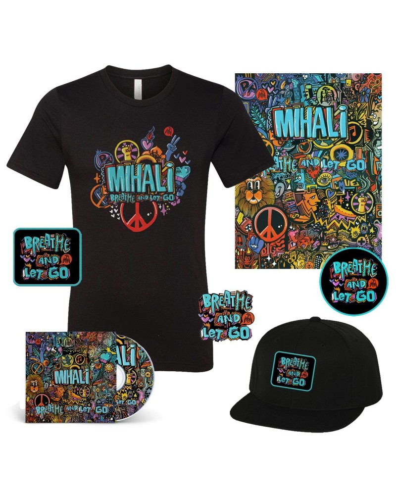 Mihali Breathe and Let Go CD + T-shirt + Hat Bundle $47.40 CD