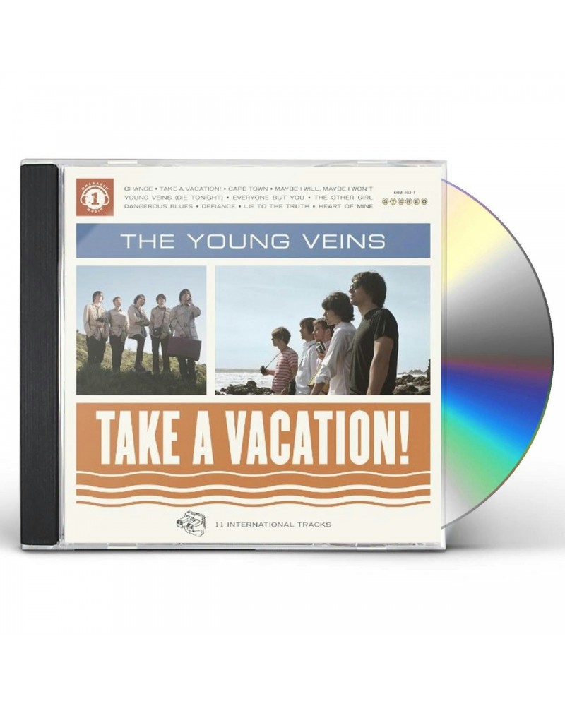 The Young Veins TAKE A VACATION CD $6.69 CD