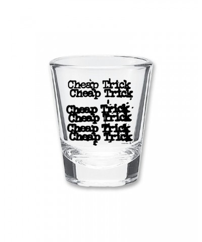 Cheap Trick Stacked Logo Shot Glass $1.68 Drinkware