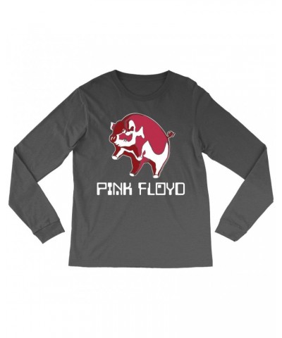 Pink Floyd Long Sleeve Shirt | Animals '77 Reissue Design Shirt $11.98 Shirts