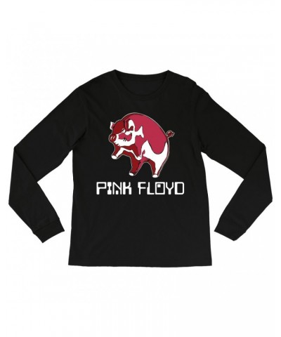 Pink Floyd Long Sleeve Shirt | Animals '77 Reissue Design Shirt $11.98 Shirts