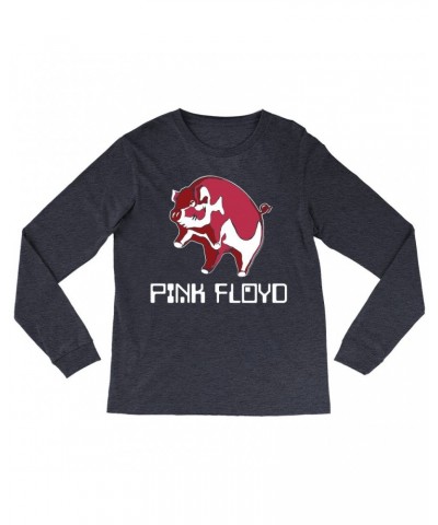 Pink Floyd Long Sleeve Shirt | Animals '77 Reissue Design Shirt $11.98 Shirts