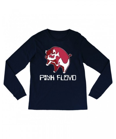 Pink Floyd Long Sleeve Shirt | Animals '77 Reissue Design Shirt $11.98 Shirts