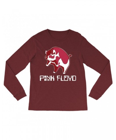 Pink Floyd Long Sleeve Shirt | Animals '77 Reissue Design Shirt $11.98 Shirts