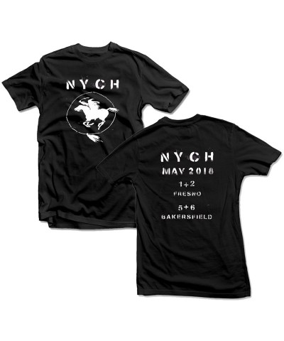 Neil Young NYCH 2018 Tour Big Logo Unisex Black T-shirt $11.40 Shirts