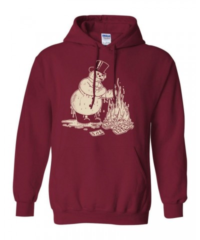 They Might Be Giants Snowman Hoodie on Cardinal Red (Unisex) $20.58 Sweatshirts