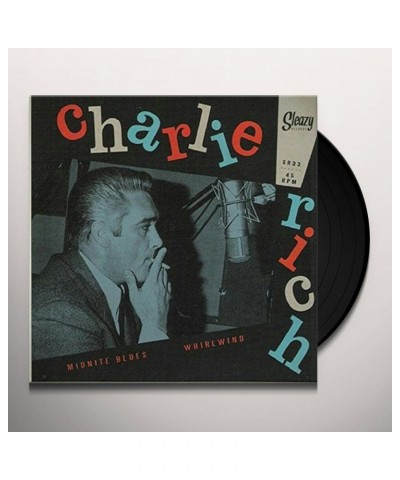 Charlie Rich MIDNITE BLUES/WHIRLWIND (UNDUBBED) Vinyl Record $6.01 Vinyl