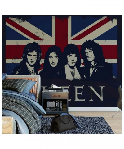 Queen Rock Roll Queen Mural - Union Flag $66.33 Decor