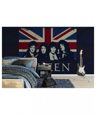 Queen Rock Roll Queen Mural - Union Flag $66.33 Decor