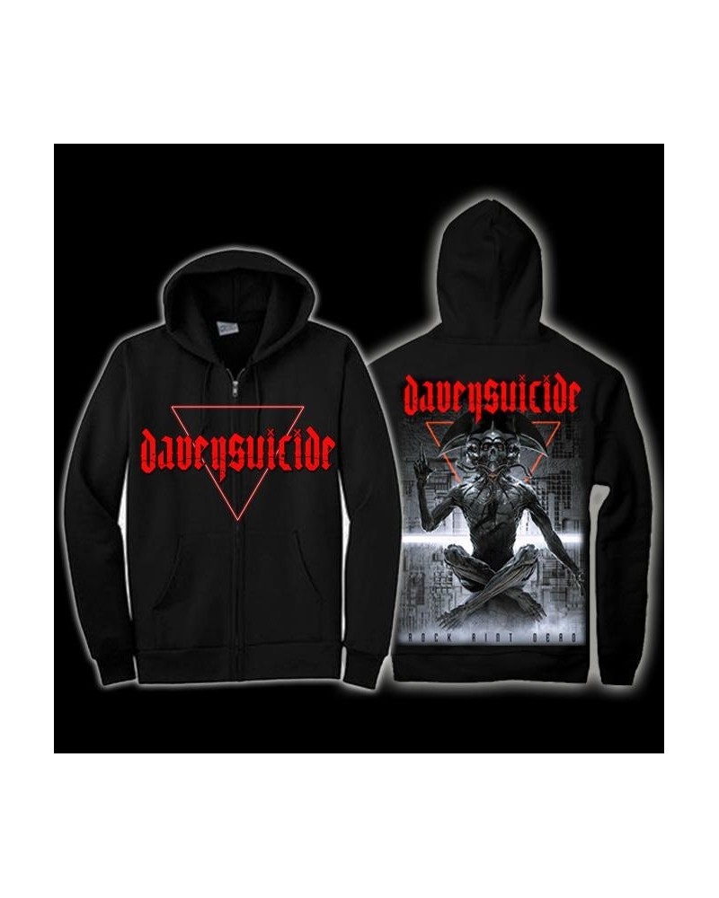 Davey Suicide Red Rock Aint Dead Zip Up Hoodie $15.30 Sweatshirts