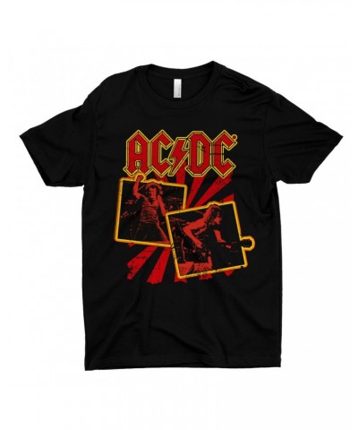 AC/DC T-Shirt | Back In Black Tour 1980 Distressed Shirt $7.73 Shirts